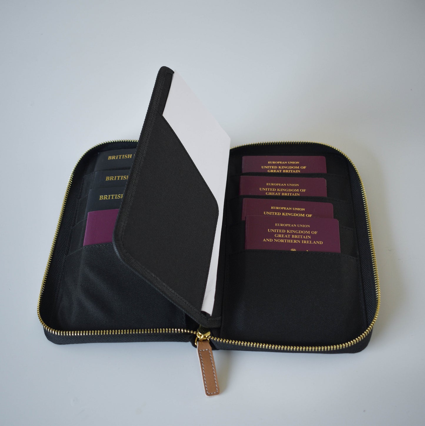 Premium Family Passport Holder and Document Organiser for 8
