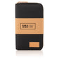 Family Passport Holder - Black - Front View with Packaging
